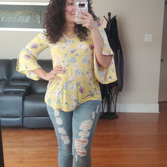 Distress High Waist Skinny Jeans - Picture 7 of 7